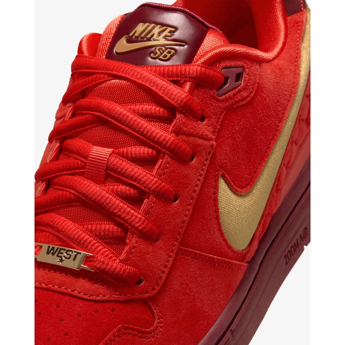 Paul Rodriguez Zoom Air Low "Habanero Red and Team Red" 1