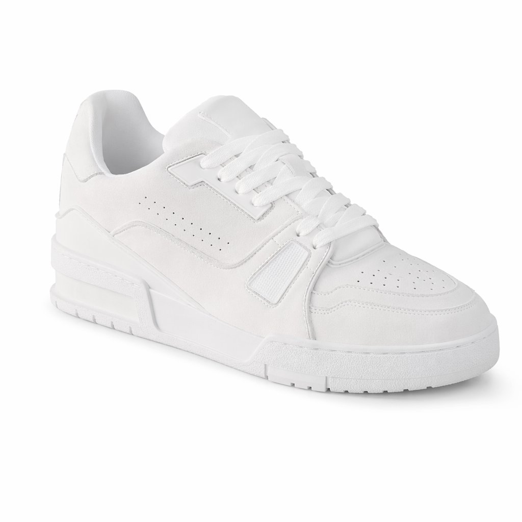 High-Top Chunky Sneaker · Vintage White