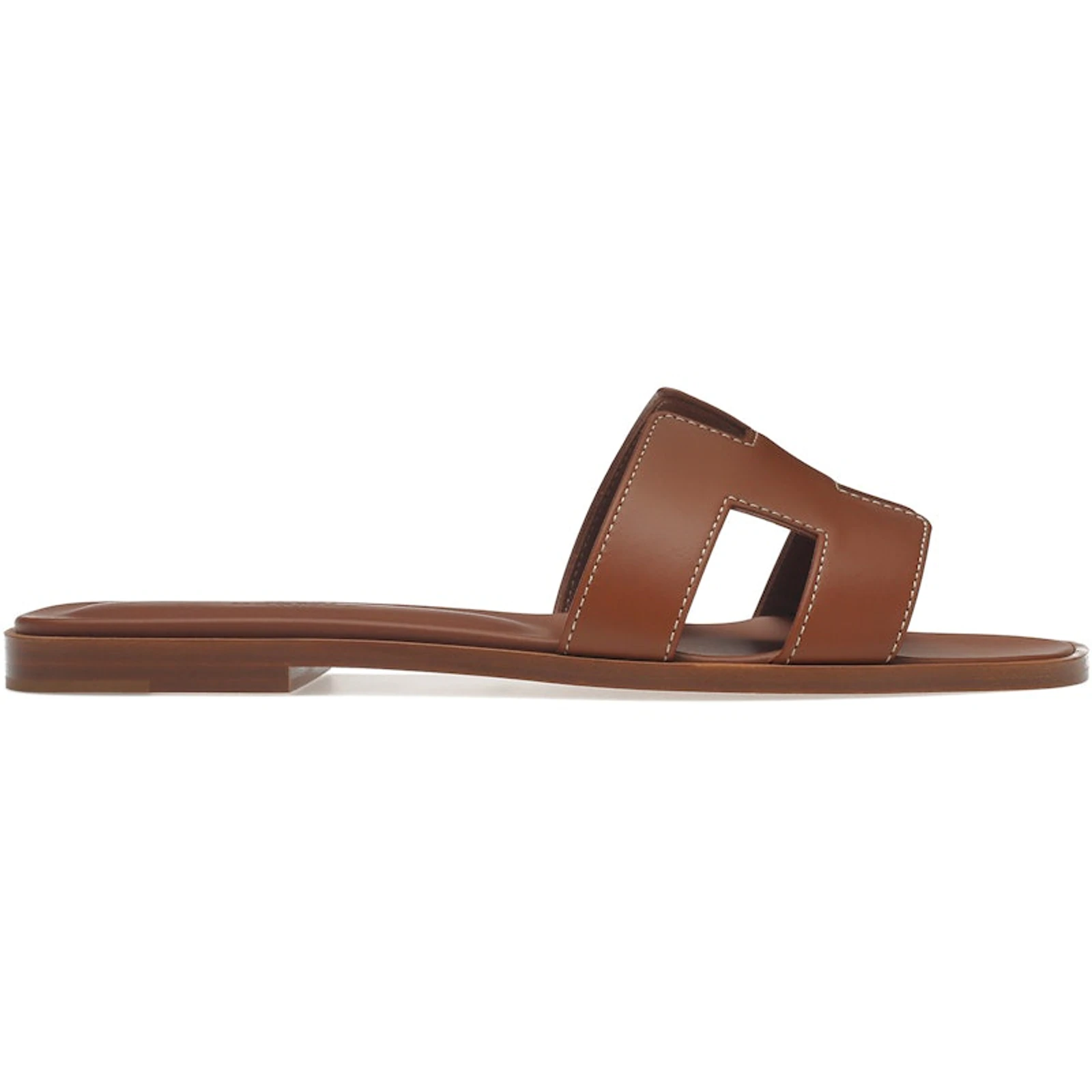 Hermes Oran Sandal Gold Box Calfskin Leather